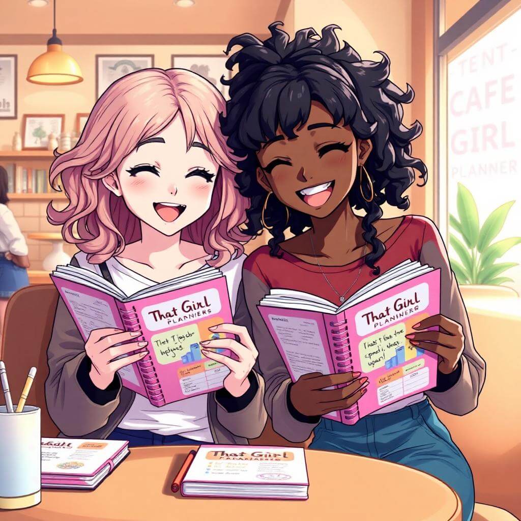 That Girl Planner: Digital & Printable Planner | Variety Of Planners & Trackers (With Resell Rights)