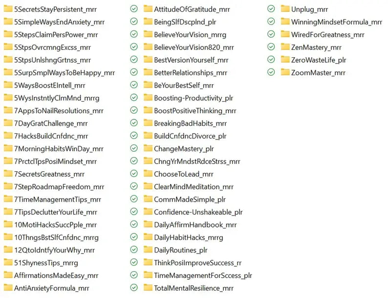 570+ Self-Help PLR eBooks and articles | Huge PLR Bundle W/ Resell Rights