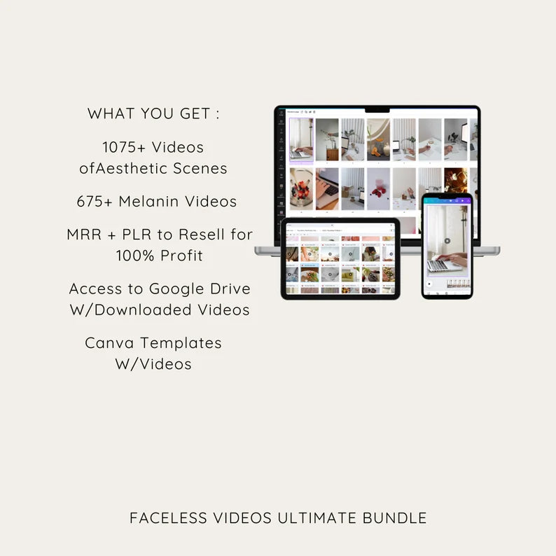1750+ Faceless Videos Posts